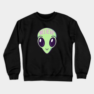 Believe in Aliens Crewneck Sweatshirt